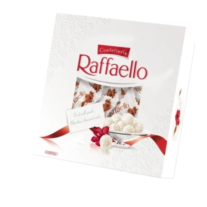 Mandlimaiustused Ferrero Raffaello 260g (36.54euro/kg)