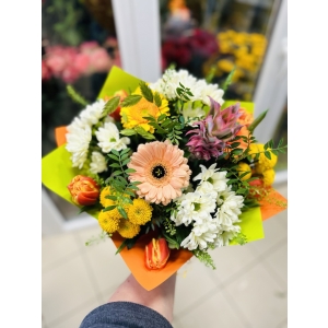 Oranz kimp mix, diam.35cm