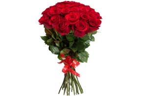Punane roos 60cm-70cm